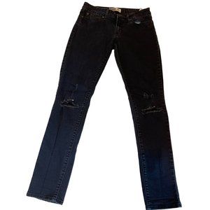 Signature By Levi Strauss & Co Womens Jeans The Skinny Leg Cotton Navy Size M